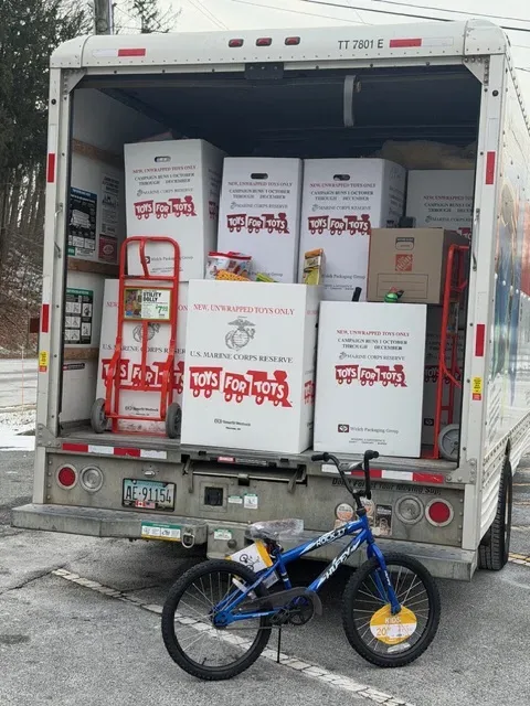 Toys for Tots donation drop-off supported by GB Comfort Services Toys for Tots donation drop-off supported by GB Comfort Services